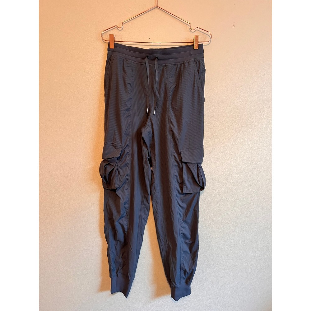 Lululemon Cargo Joggers Women S Graphite Grey Beyond the Studio Athletic Pant - Picture 2 of 4